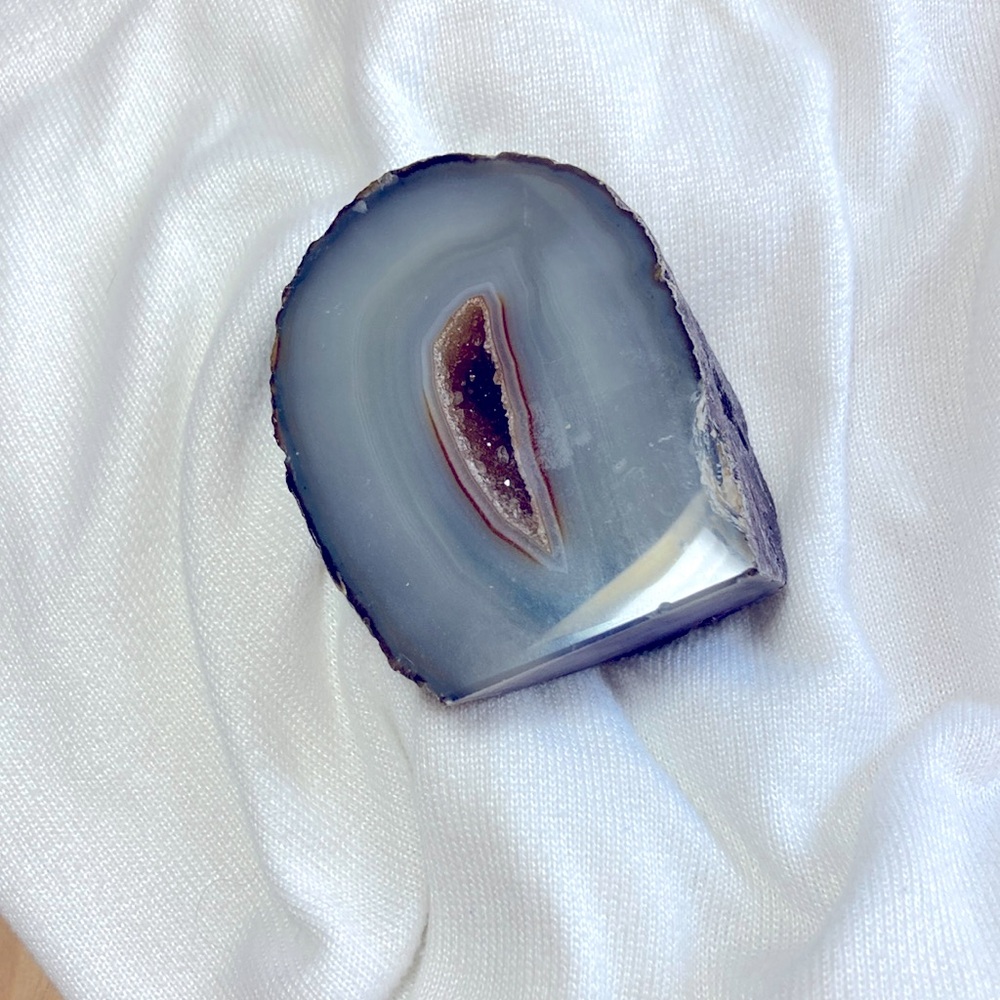 Blue Agate Geode
